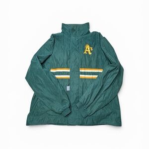 Vintage Oakland Athletics A's Jacket Mens MLB G-III Carl Banks Size Large